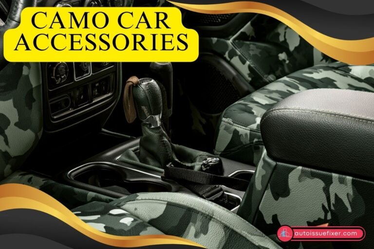 camo car accessories
